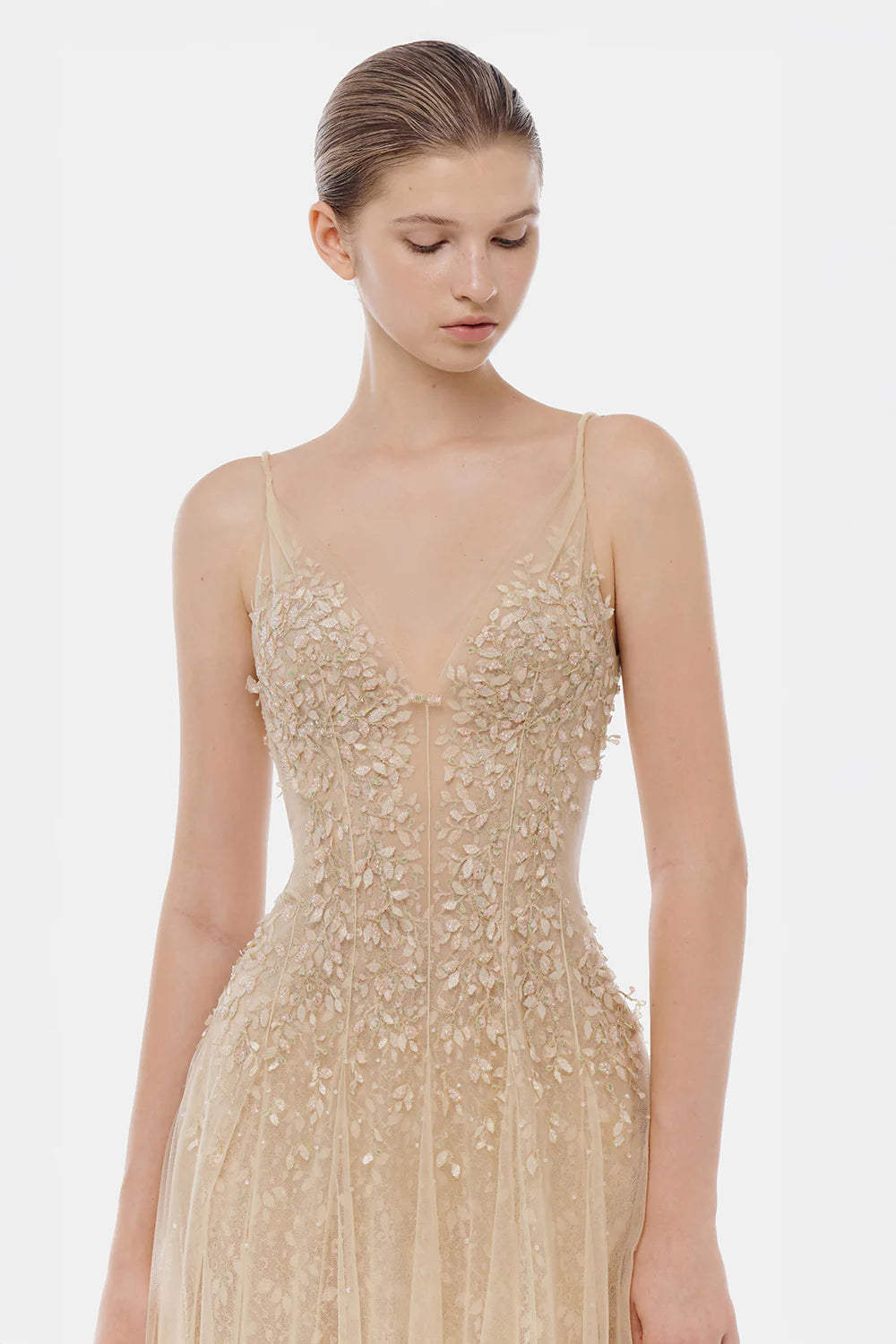 Juliette A-line Embroidery Mini Dress