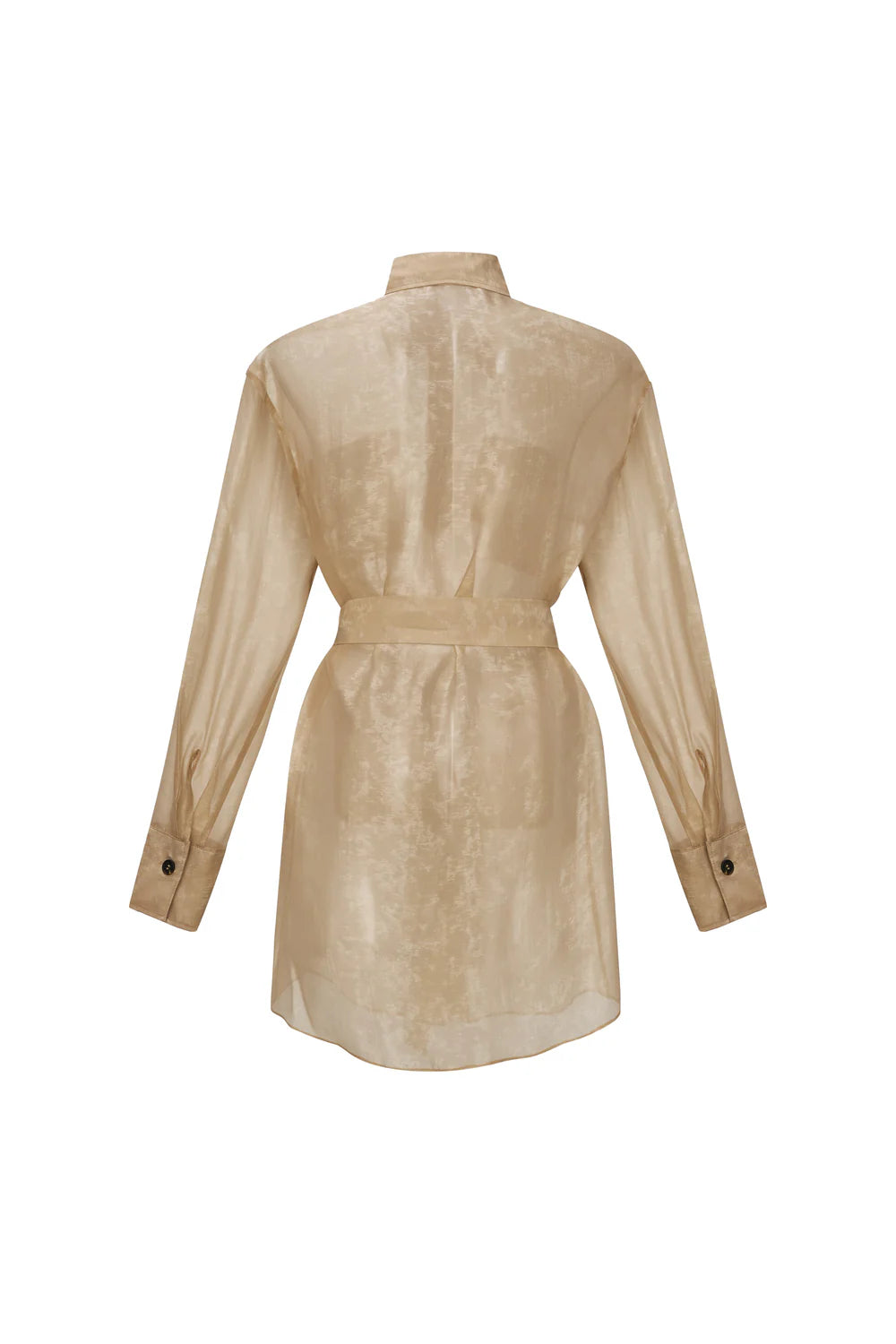 Nomade Collared Button Mini Dress