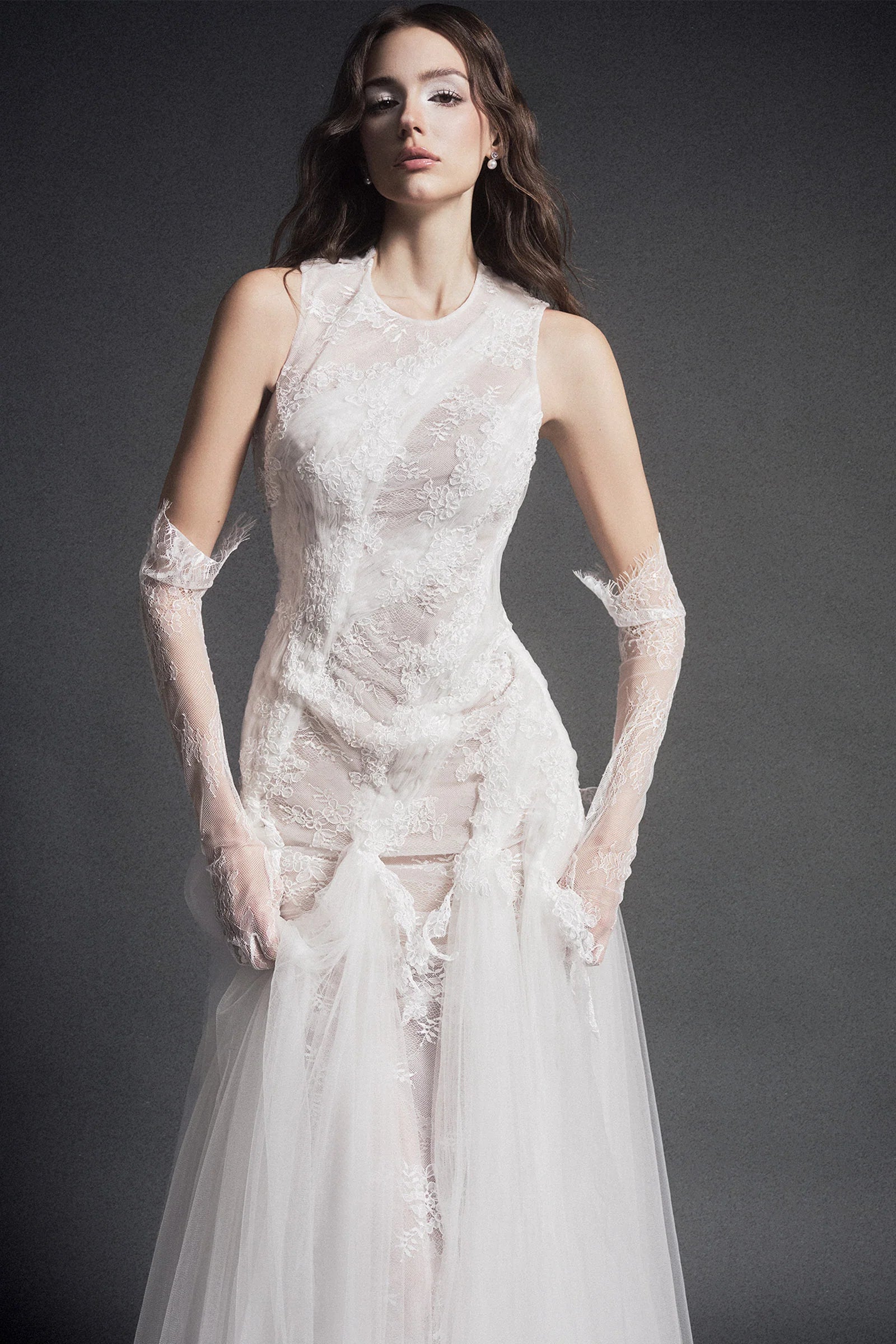 Amour Embroidery Maxi Dress