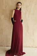 Walton High Neck Button Maxi Dress