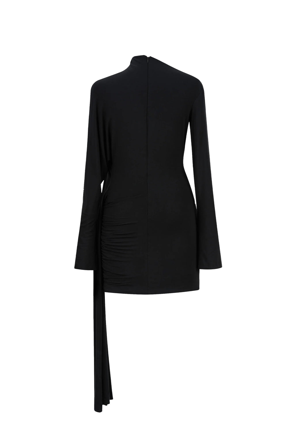 Arche Bodycon Gathering Mini Dress