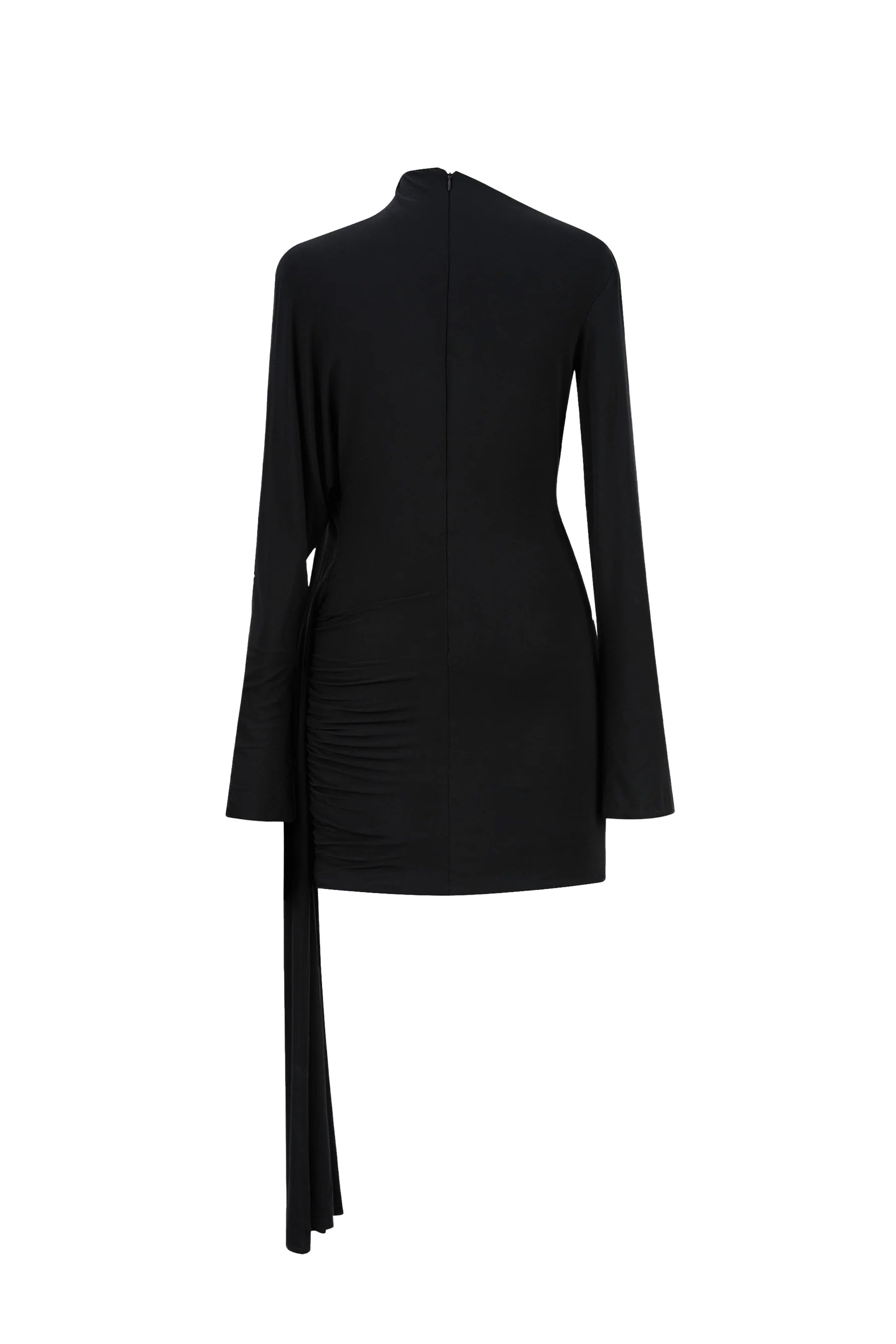 Arche Bodycon Gathering Mini Dress