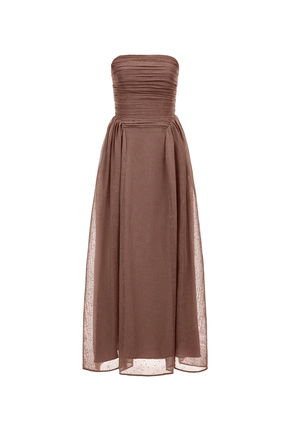 Willow Straight Across Draped Maxi Dress