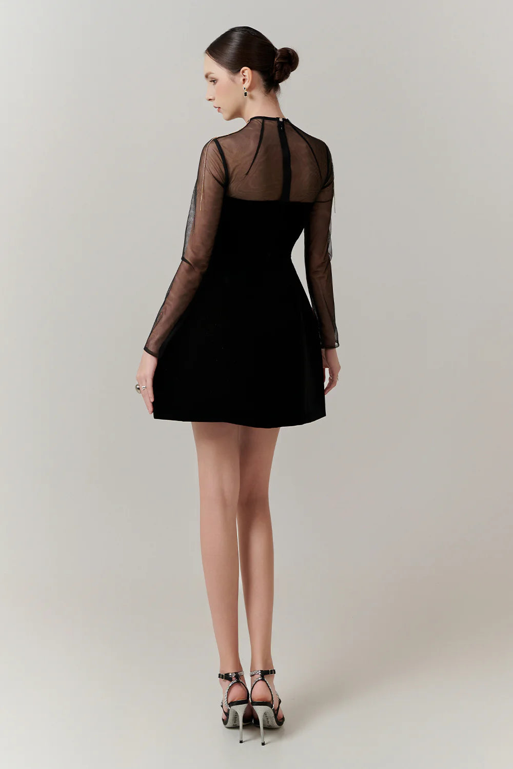 Freya Illusion Chain Mini Dress