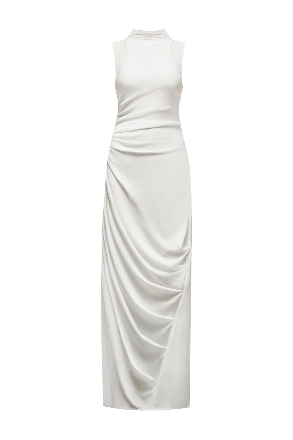 Clair Sleeveless Draped Maxi Dress