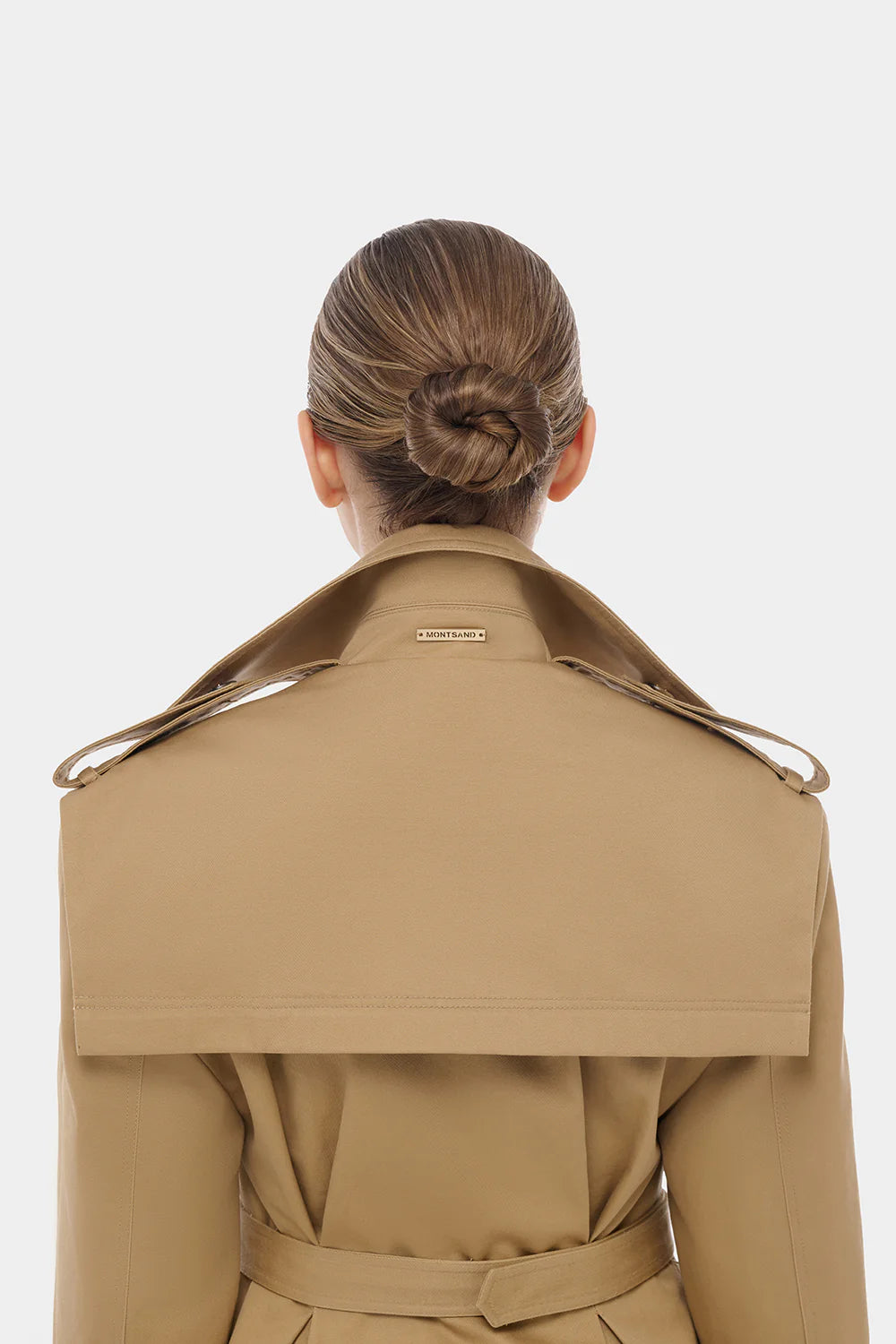 Aurelie Collared Button Mini Dress