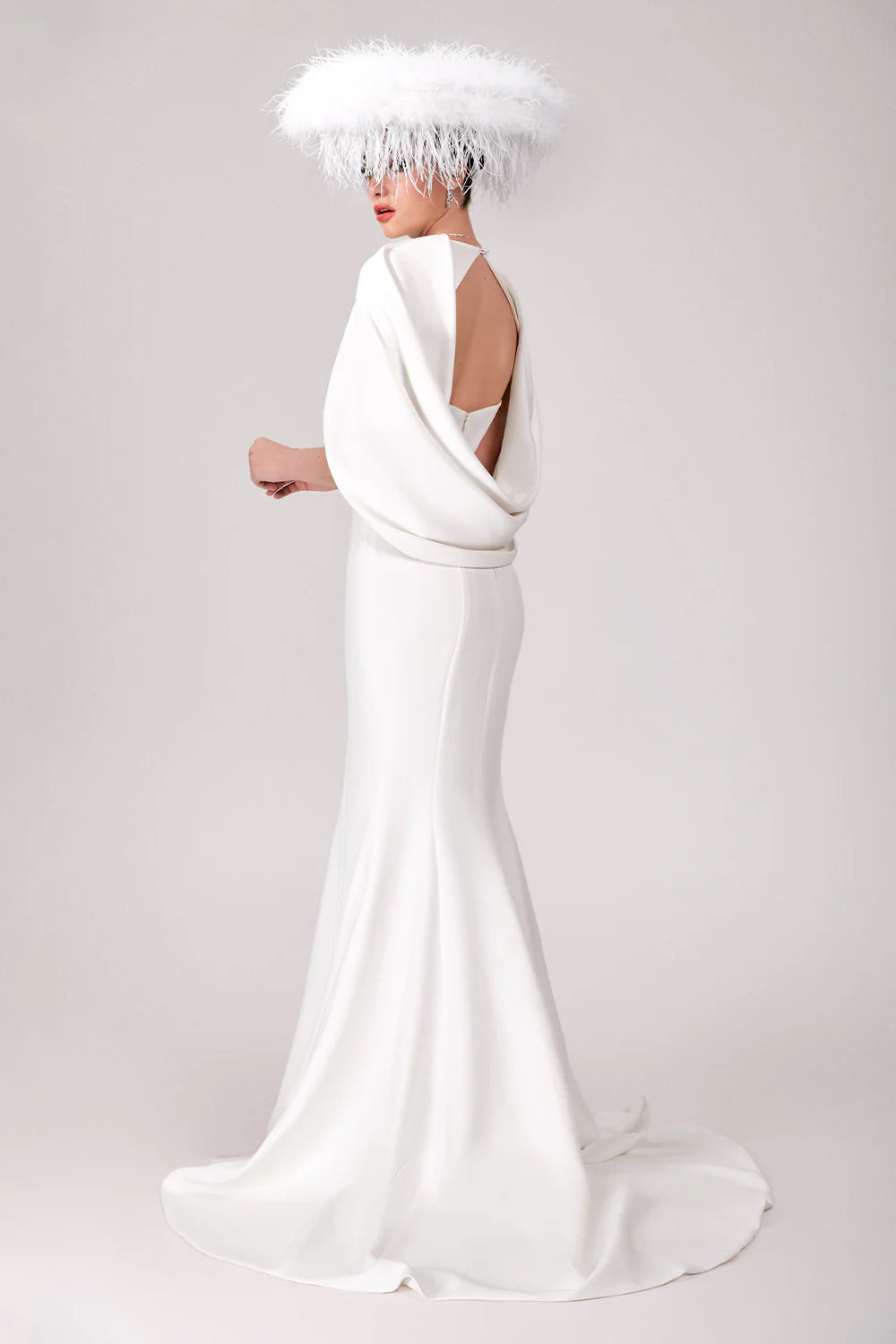 Angel Mermaid Bead Maxi Dress