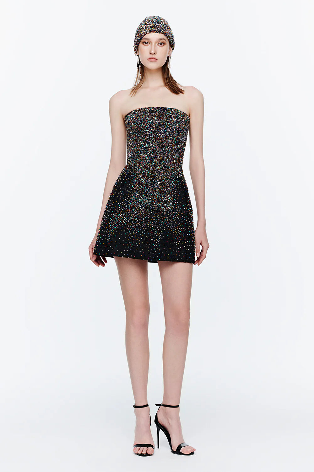 Penelope Straight Across Bead Mini Dress